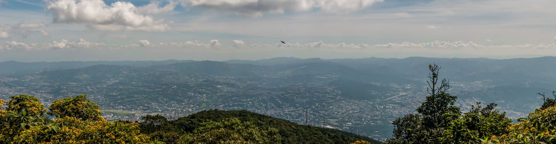 Panorámica de Caracas desde El Ávila