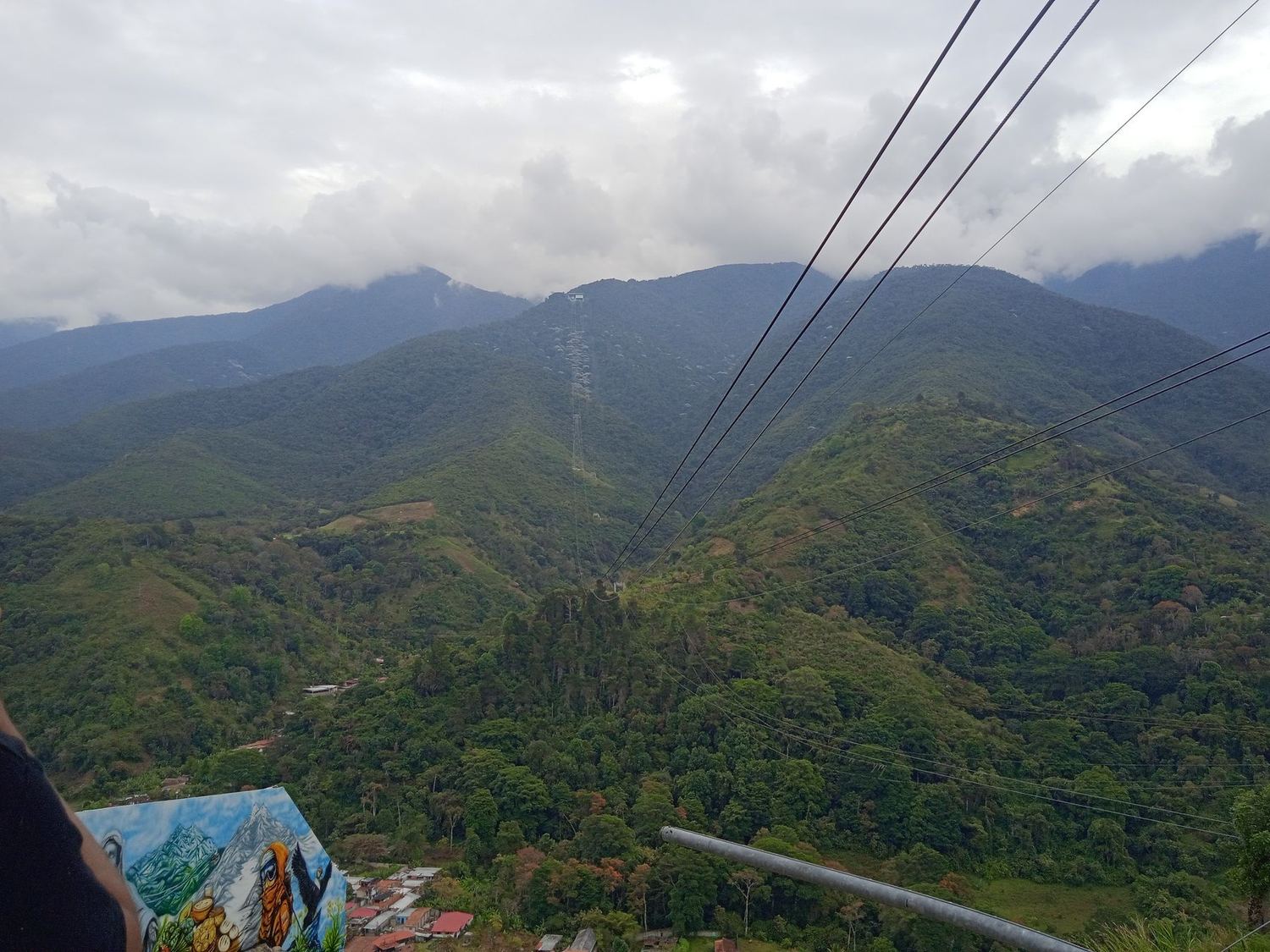 Teleférico de Mérida, en los Andes